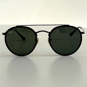 Round Ray Ban Polarized Sunglasses